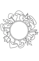 Bloemen mandala kleurplaat 4